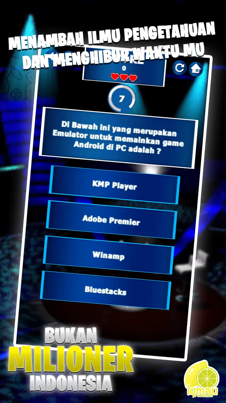 Bukan Quiz Milioner Indonesia  | Indus Appstore | Screenshot