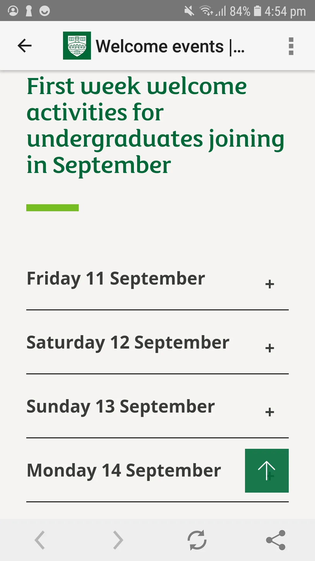 University of Stirling | Indus Appstore | Screenshot