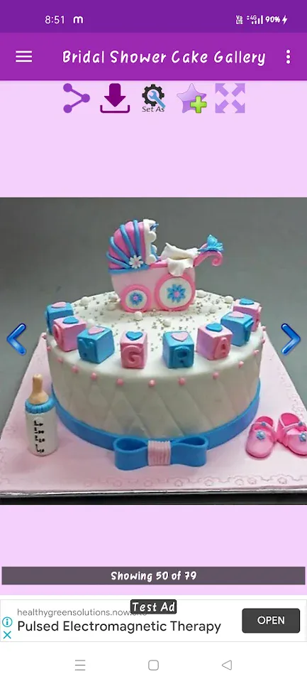 Baby Shower Cake Gallery | Indus Appstore | Screenshot