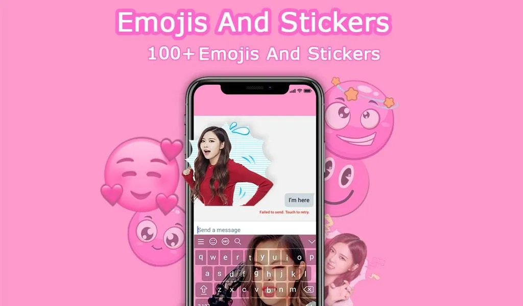 Black Pink Keyboard: KPOP | Indus Appstore | Screenshot