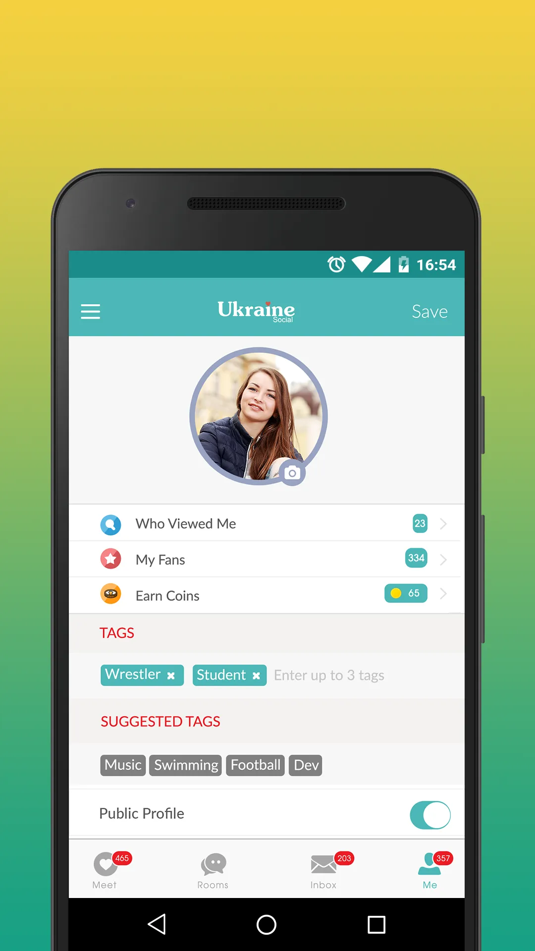 Ukraine Social Meet Ukrainians | Indus Appstore | Screenshot