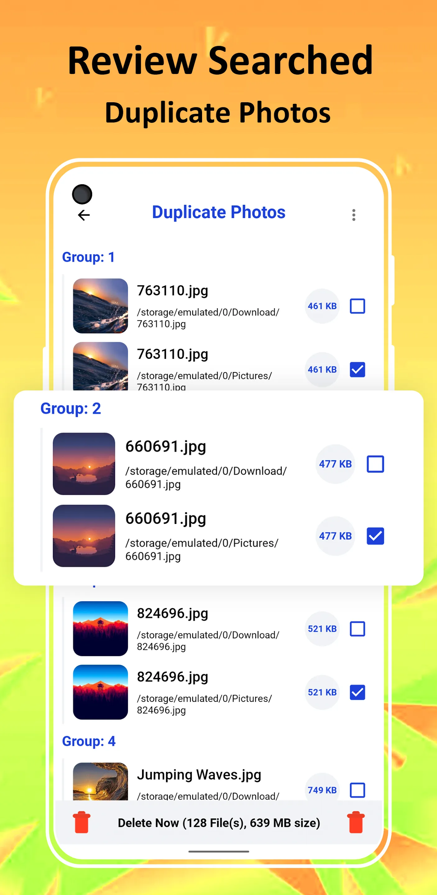 Duplicate Photo Files Remover | Indus Appstore | Screenshot