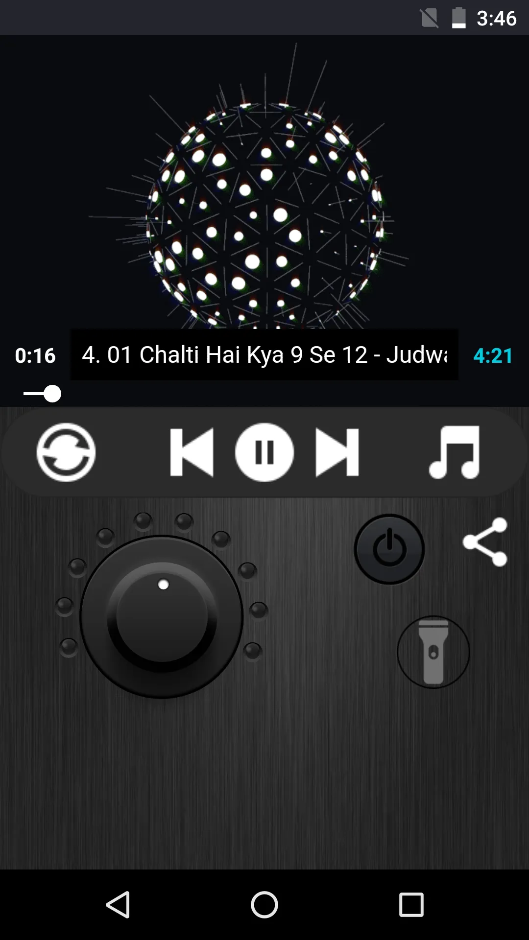 DJ FlashLight & Music Player | Indus Appstore | Screenshot