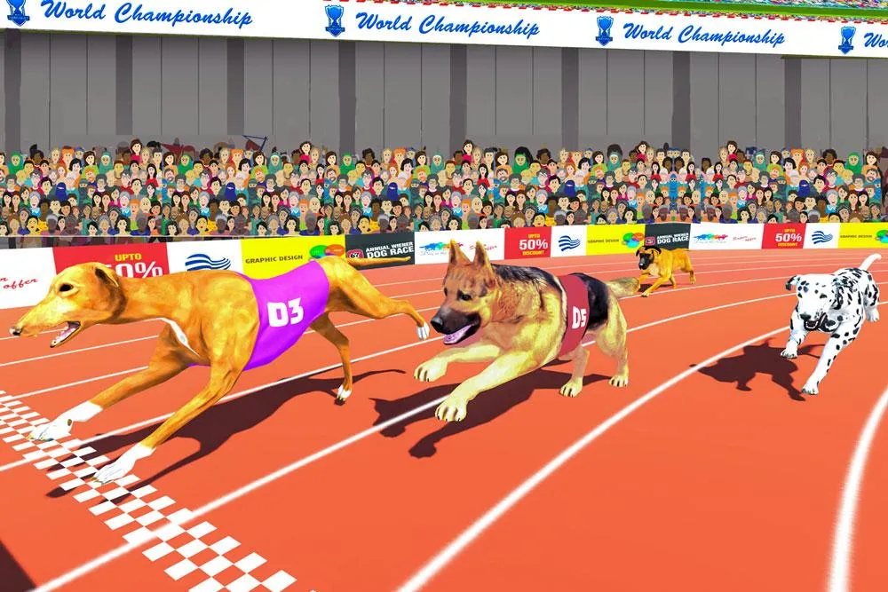 Dog Race Game: Dog Racing 3D | Indus Appstore | Screenshot