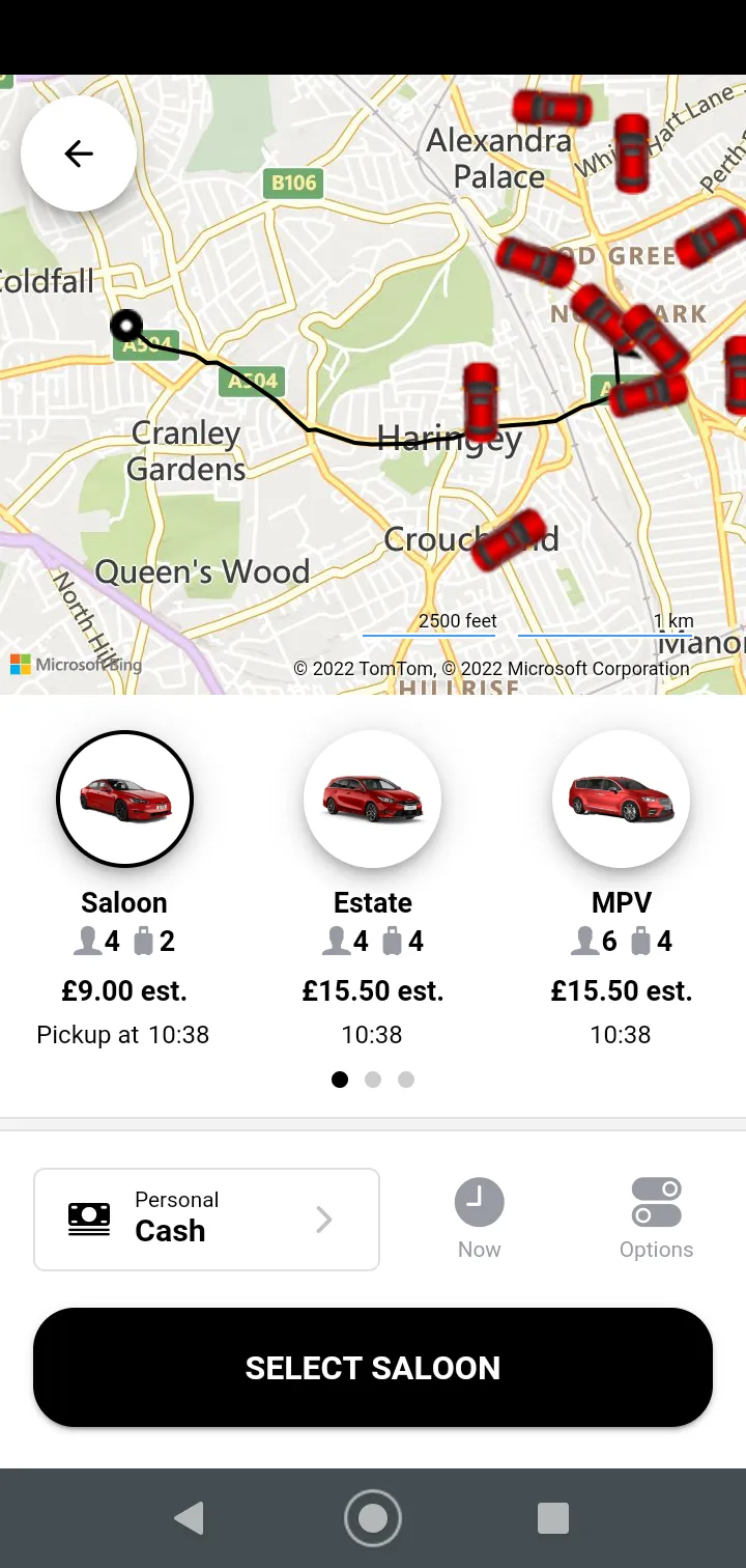 Metro Express Minicab London | Indus Appstore | Screenshot