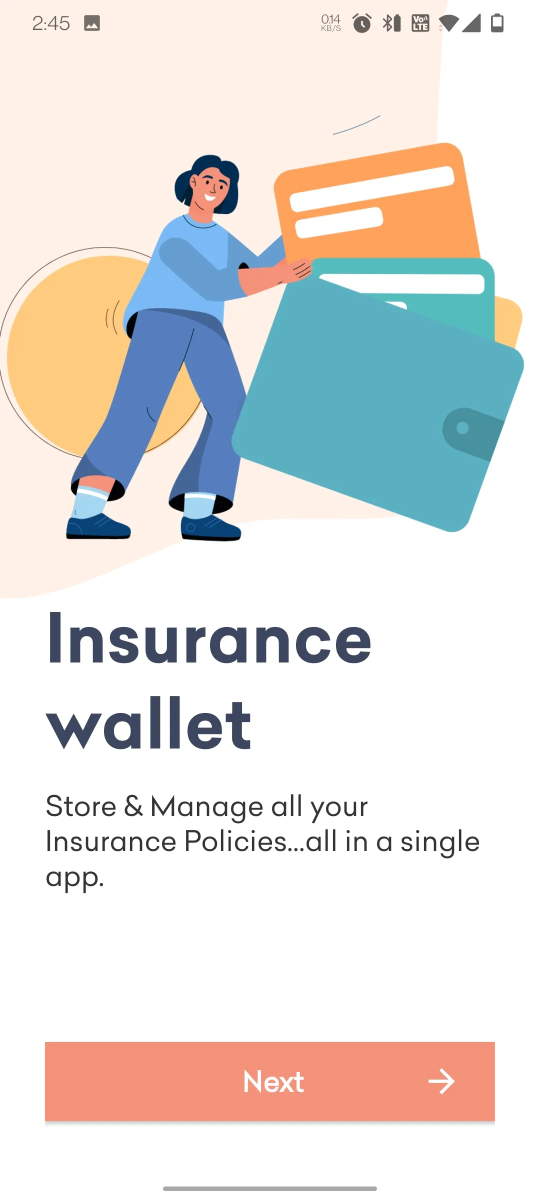 Ubiqc - Insurance Wallet | Indus Appstore | Screenshot