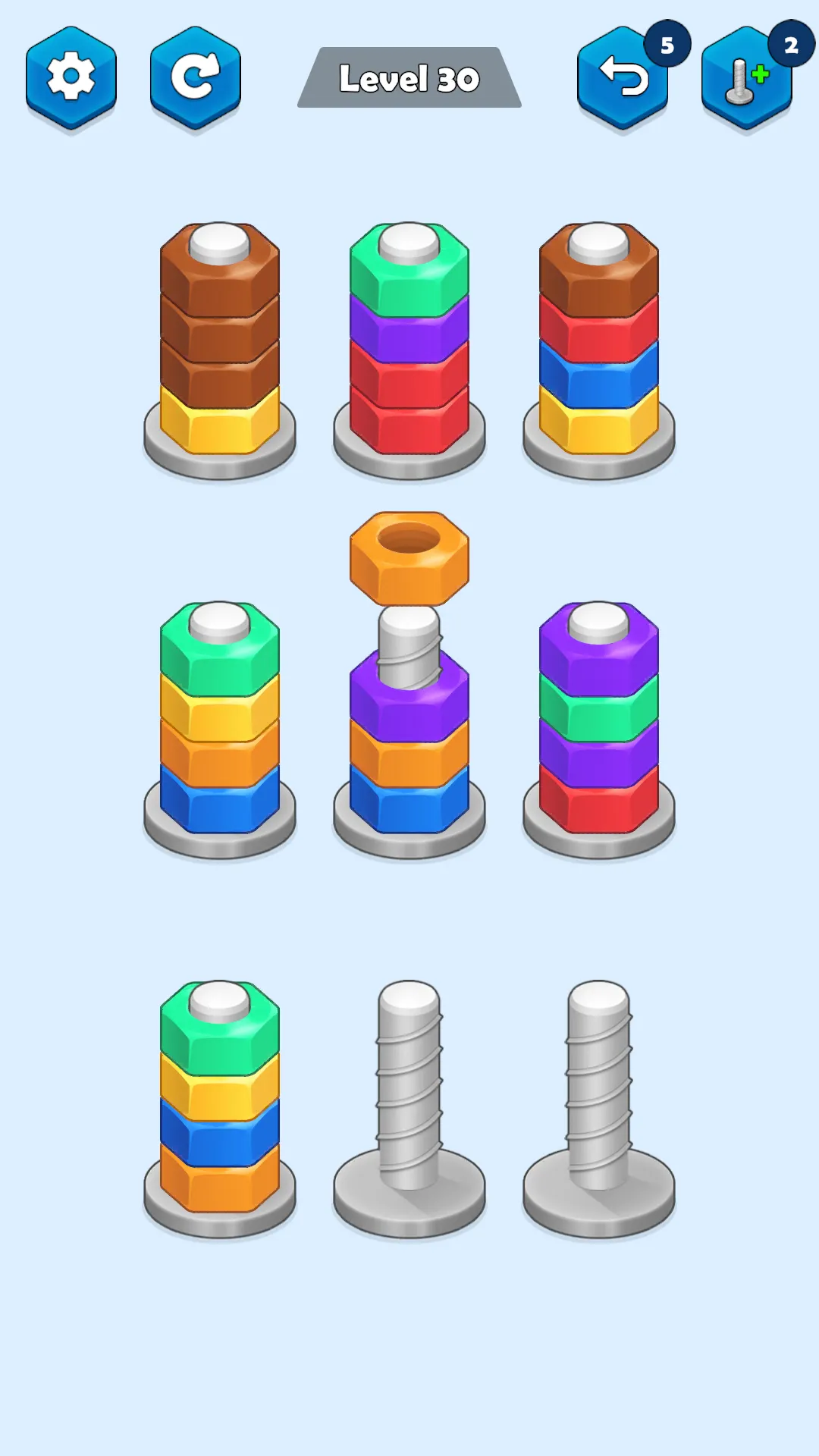 Nuts Sort - Color Sort | Indus Appstore | Screenshot