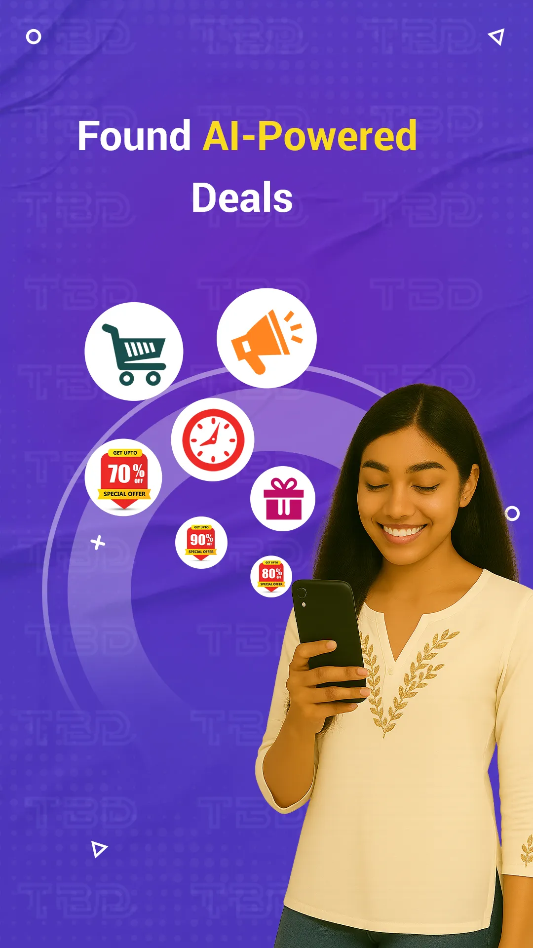 TBD : The deals app | Indus Appstore | Screenshot