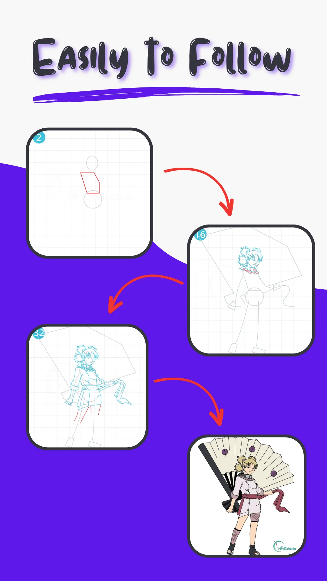 Learn to Draw Anime | Indus Appstore | Screenshot