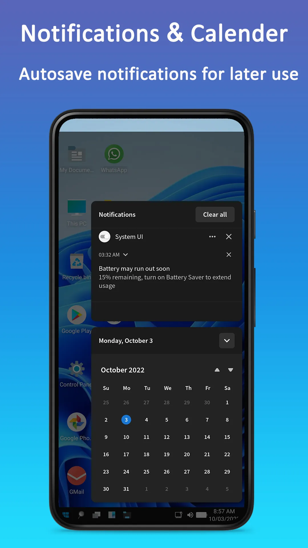 Win 11x Launcher 2022 | Indus Appstore | Screenshot