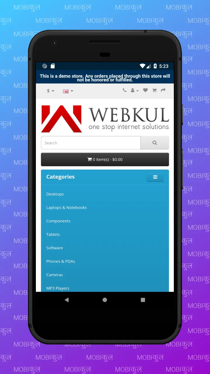 Mobikul Opencart Hybrid App | Indus Appstore | Screenshot