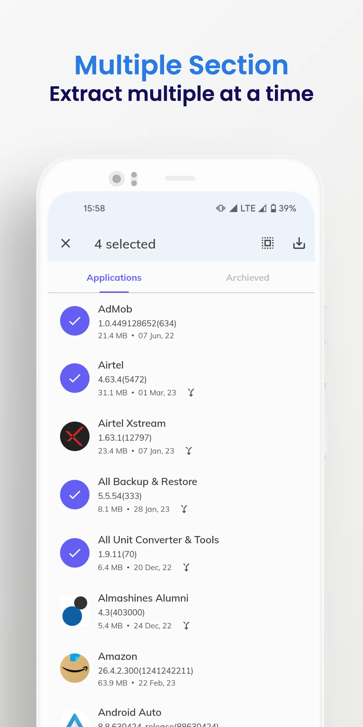 Apk Getter - Extractor | Indus Appstore | Screenshot