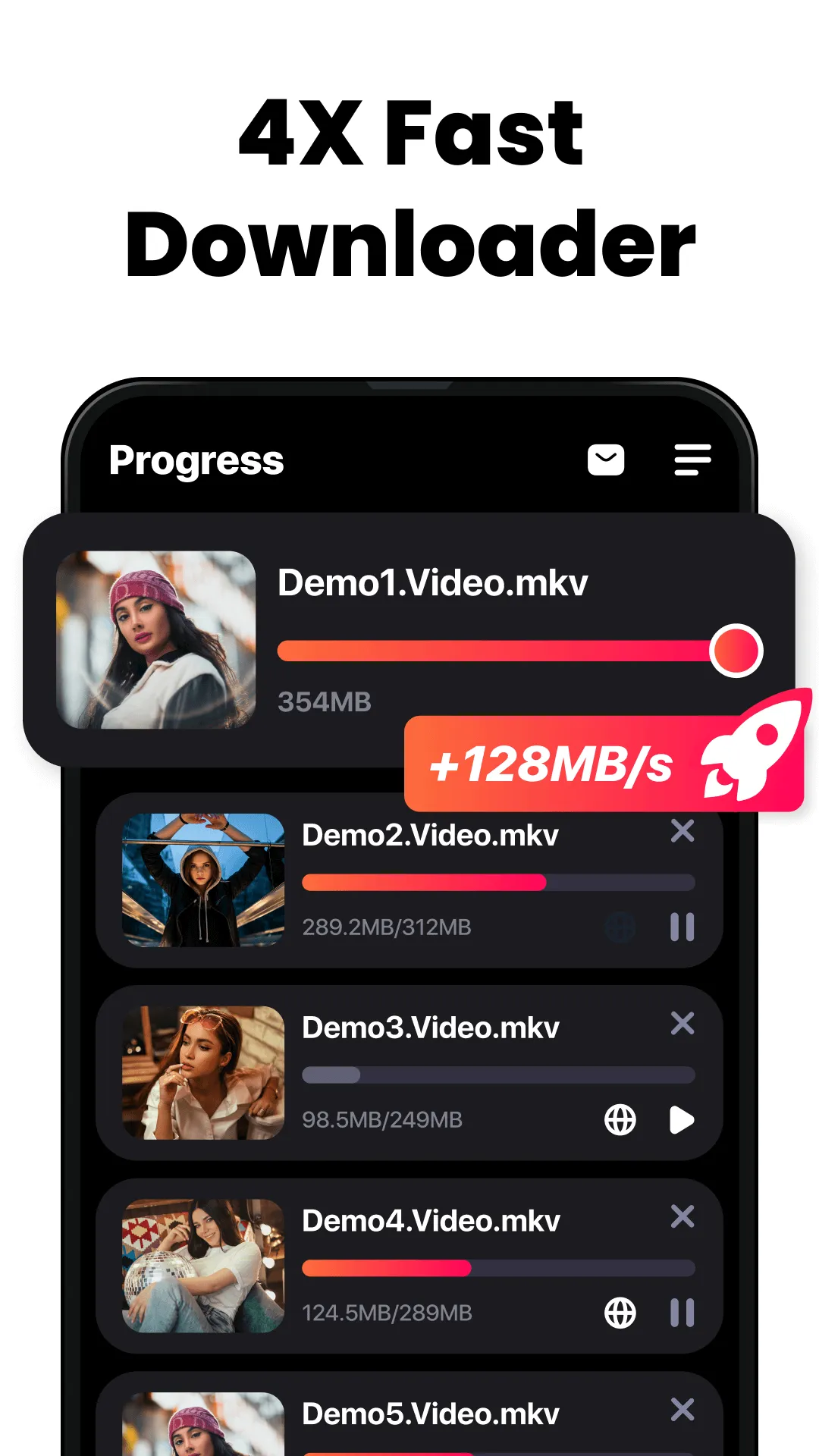 HD Video player & Downloader | Indus Appstore | Screenshot