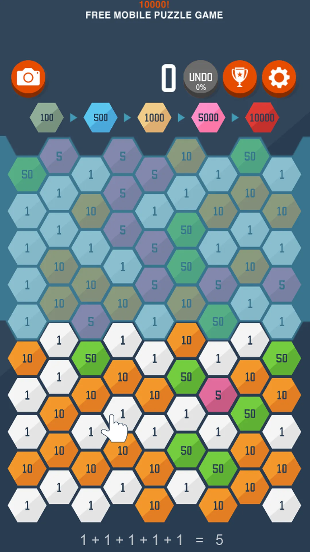 10000! - puzzle (Big Maker) | Indus Appstore | Screenshot