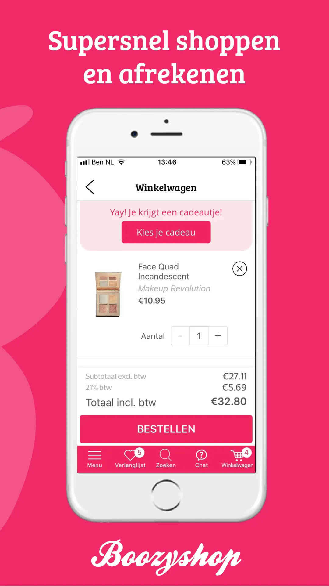 Boozyshop - dé make up en beau | Indus Appstore | Screenshot