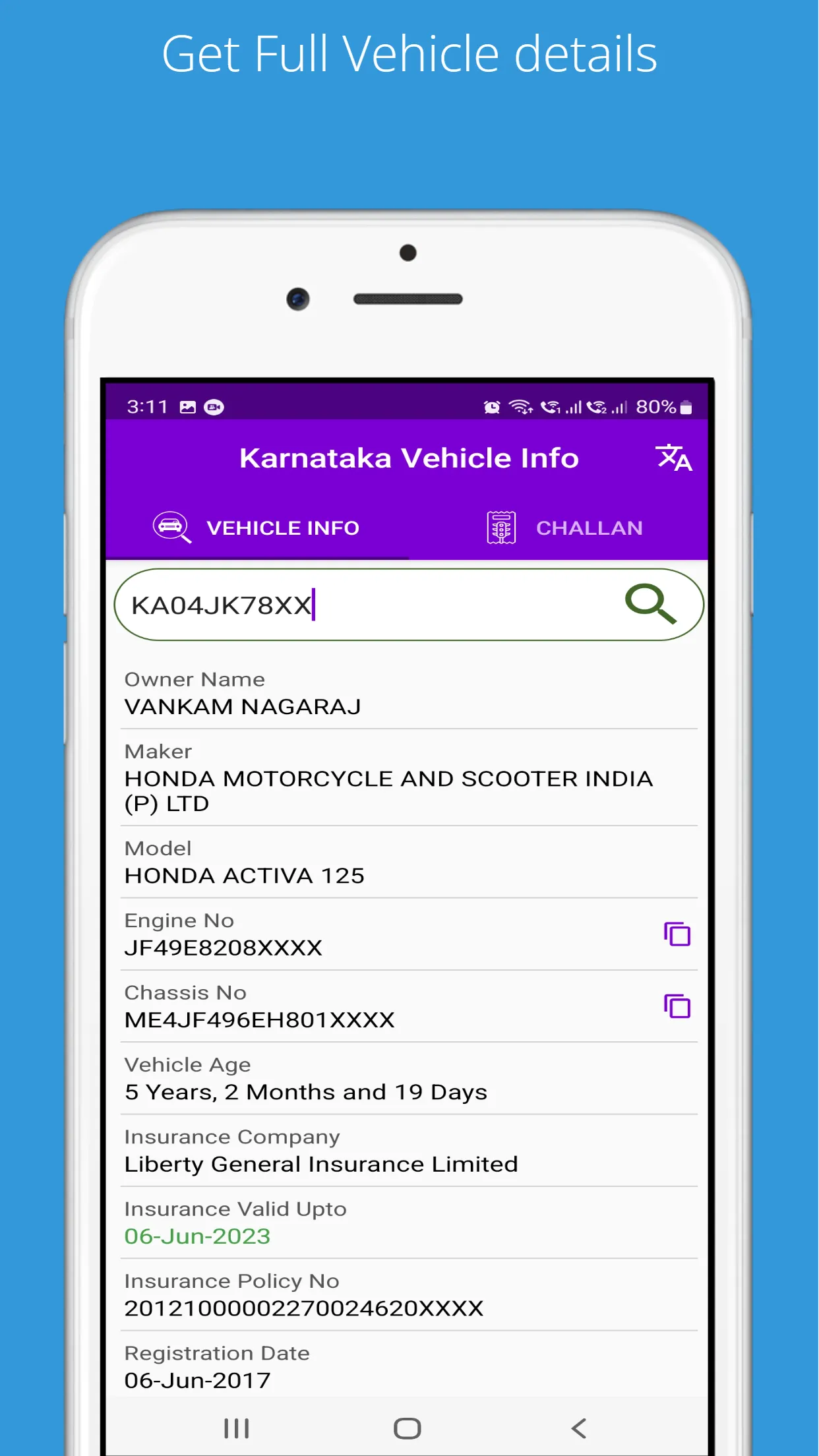 Karnataka Challan info | Indus Appstore | Screenshot