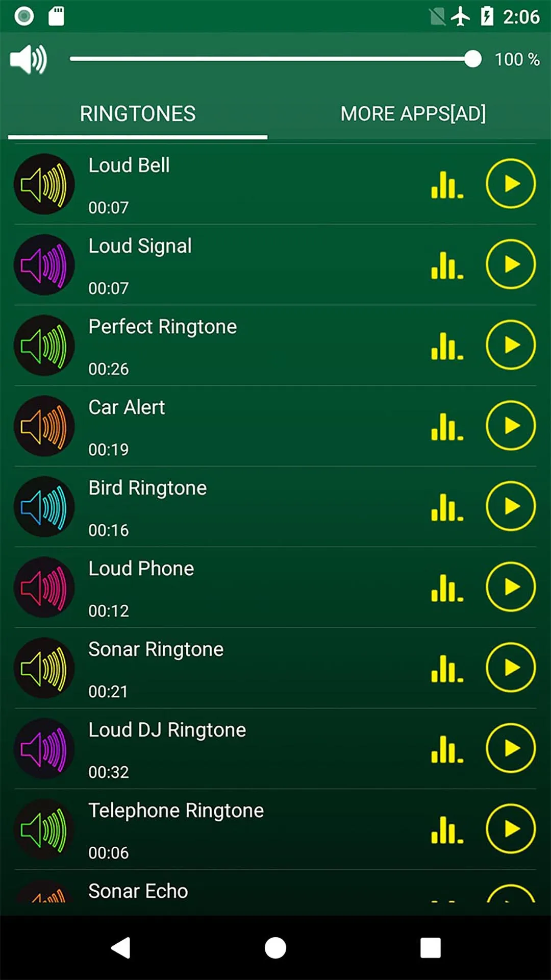 Loud Ringtones | Indus Appstore | Screenshot