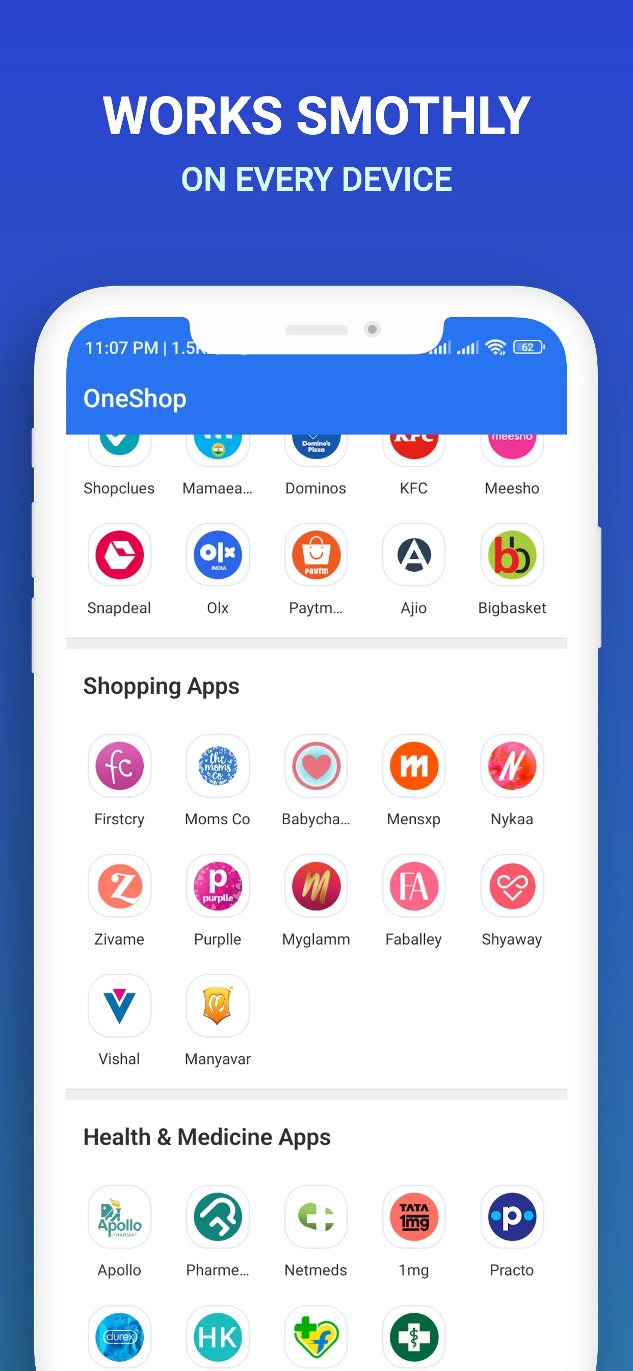 OneShop: All in One Shopping | Indus Appstore | Screenshot