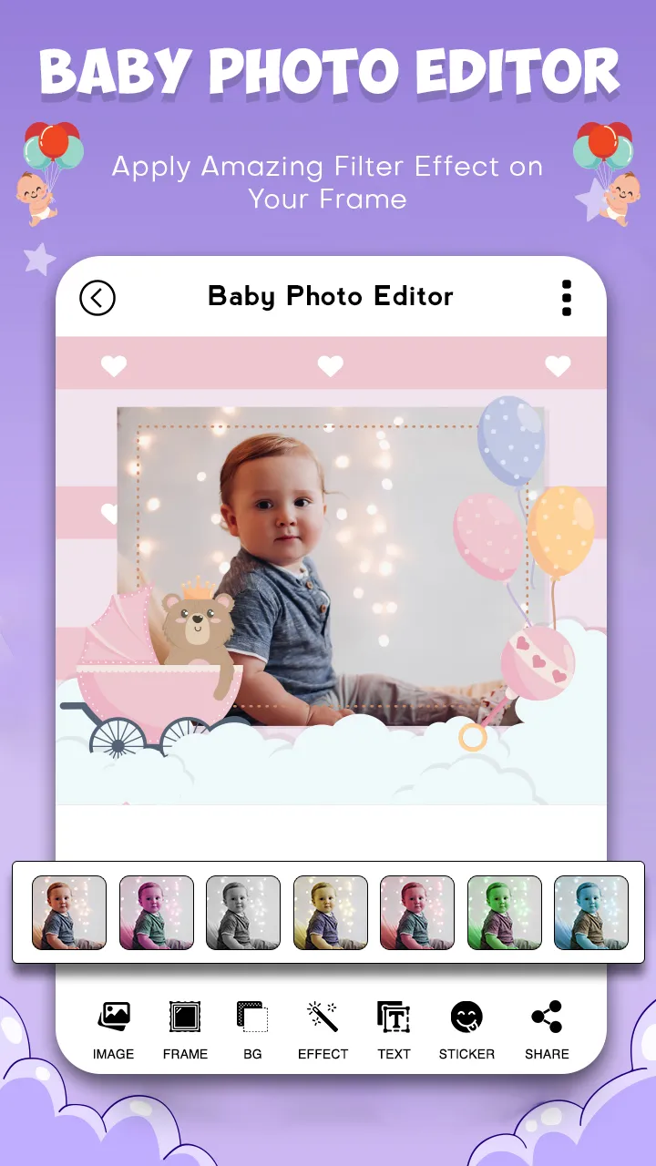 Baby Pics - Baby Photo Editor | Indus Appstore | Screenshot