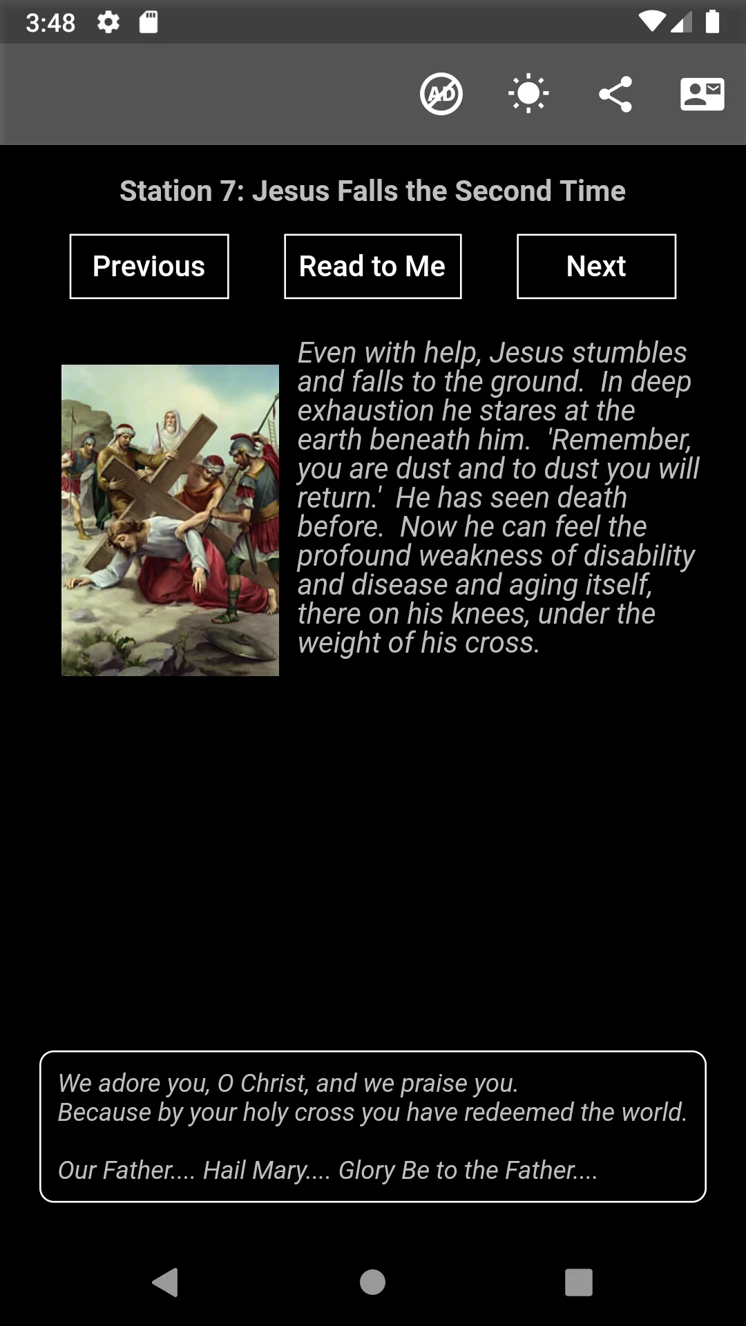 Stations of the Cross | Indus Appstore | Screenshot