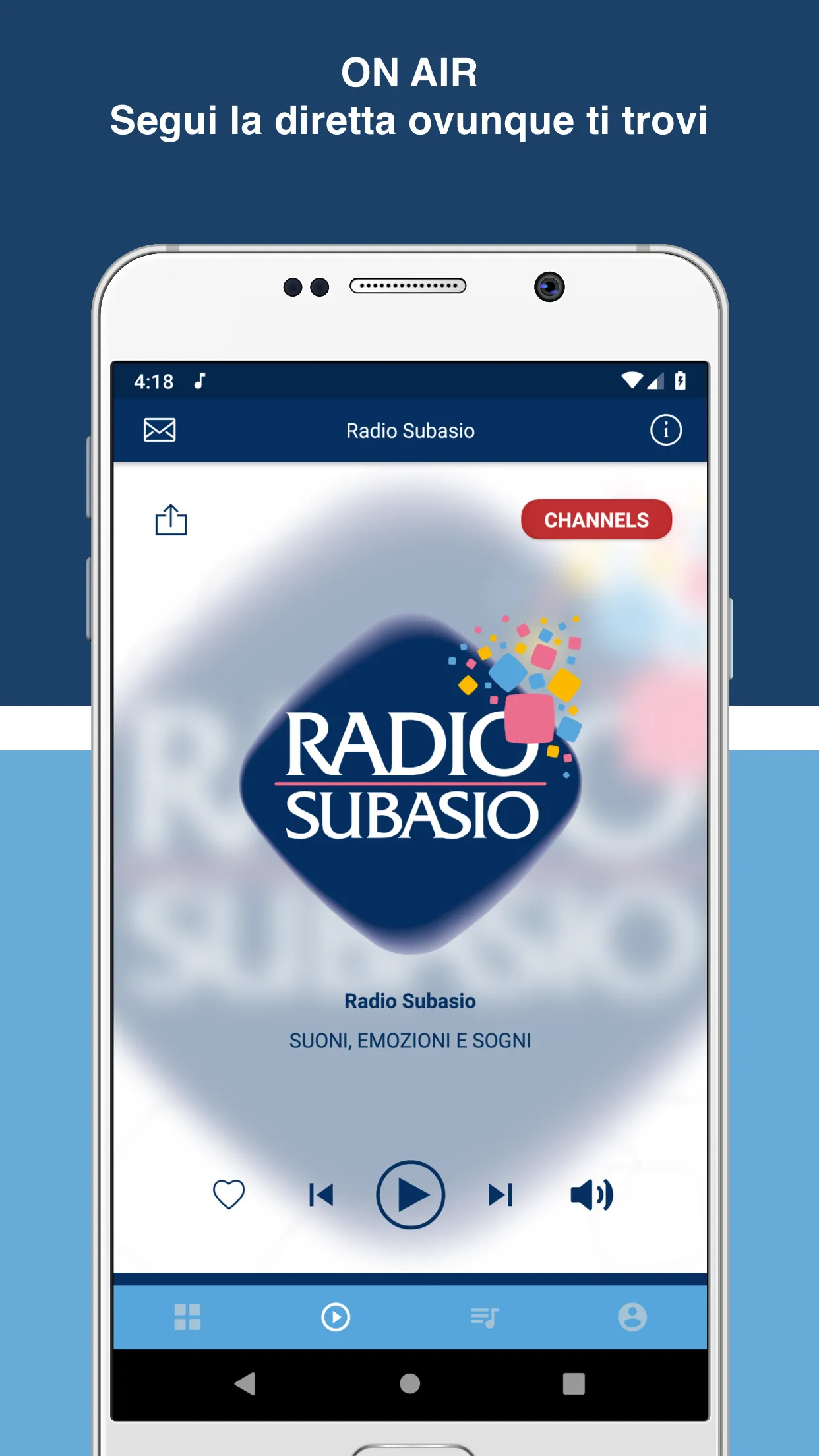 Radio Subasio | Indus Appstore | Screenshot