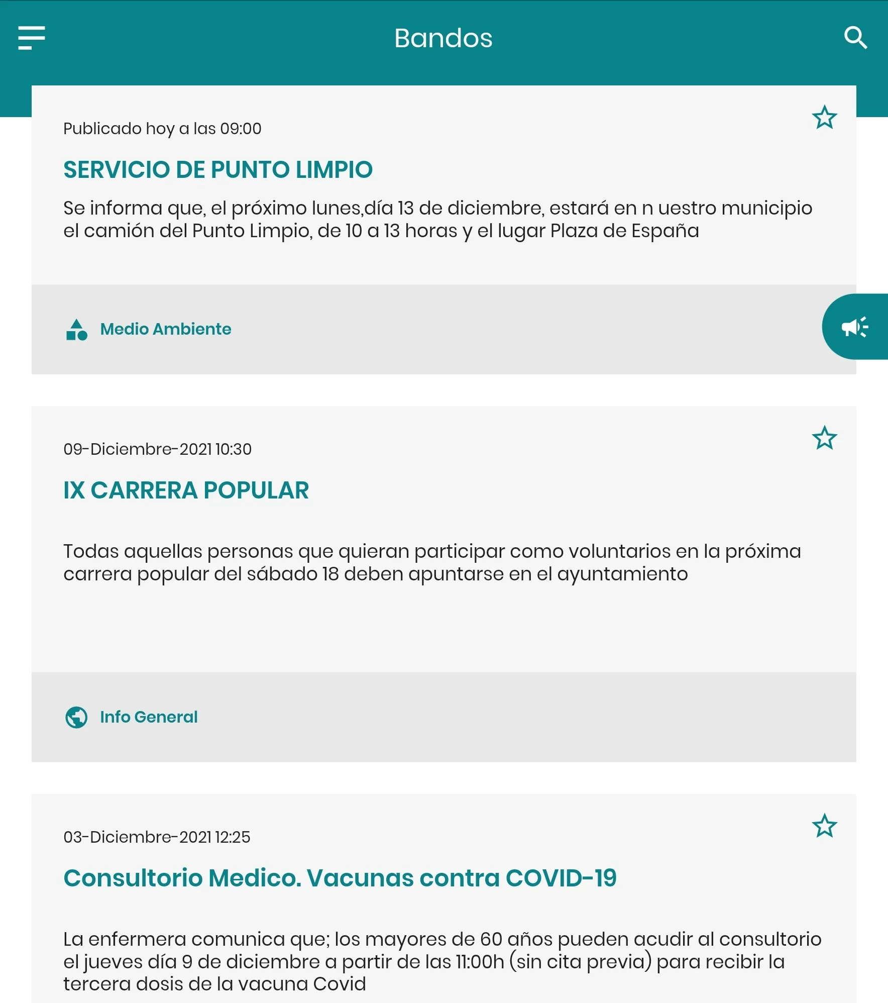 Navas de Jorquera Informa | Indus Appstore | Screenshot