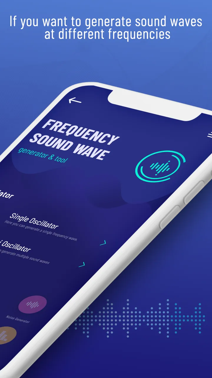 Frequency Sound Generator | Indus Appstore | Screenshot