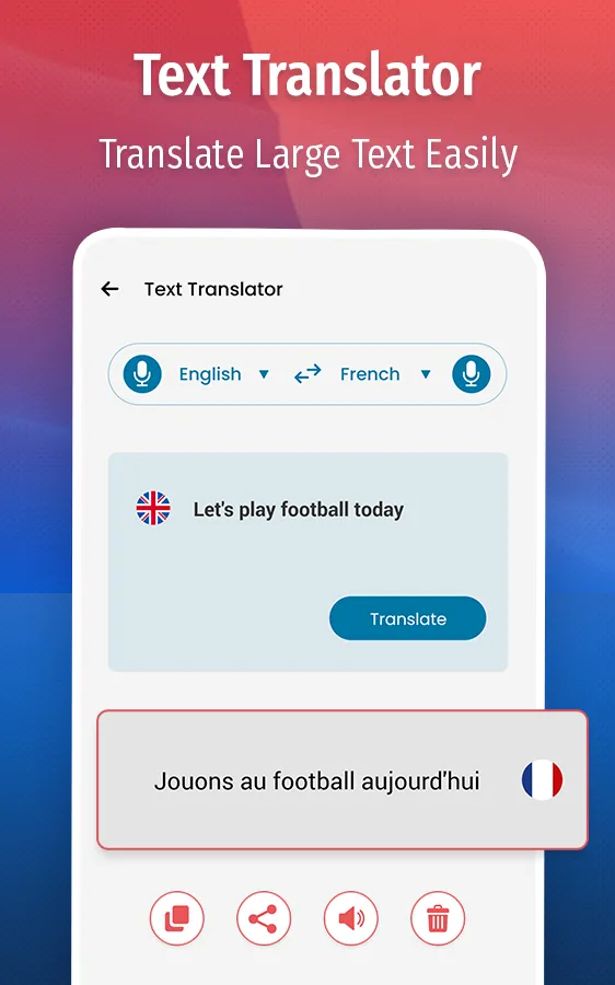 French Chat Translator | Indus Appstore | Screenshot