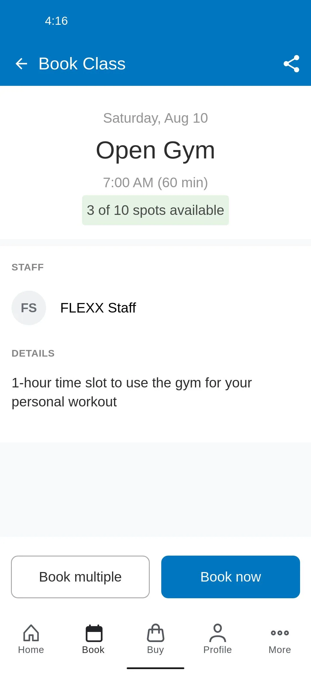 FLEXX fitness | Indus Appstore | Screenshot