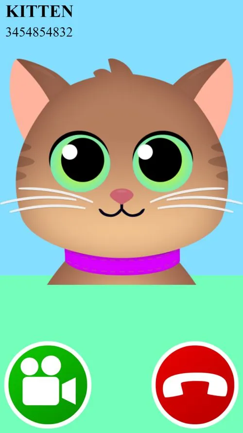 fake call video cat 2 game | Indus Appstore | Screenshot