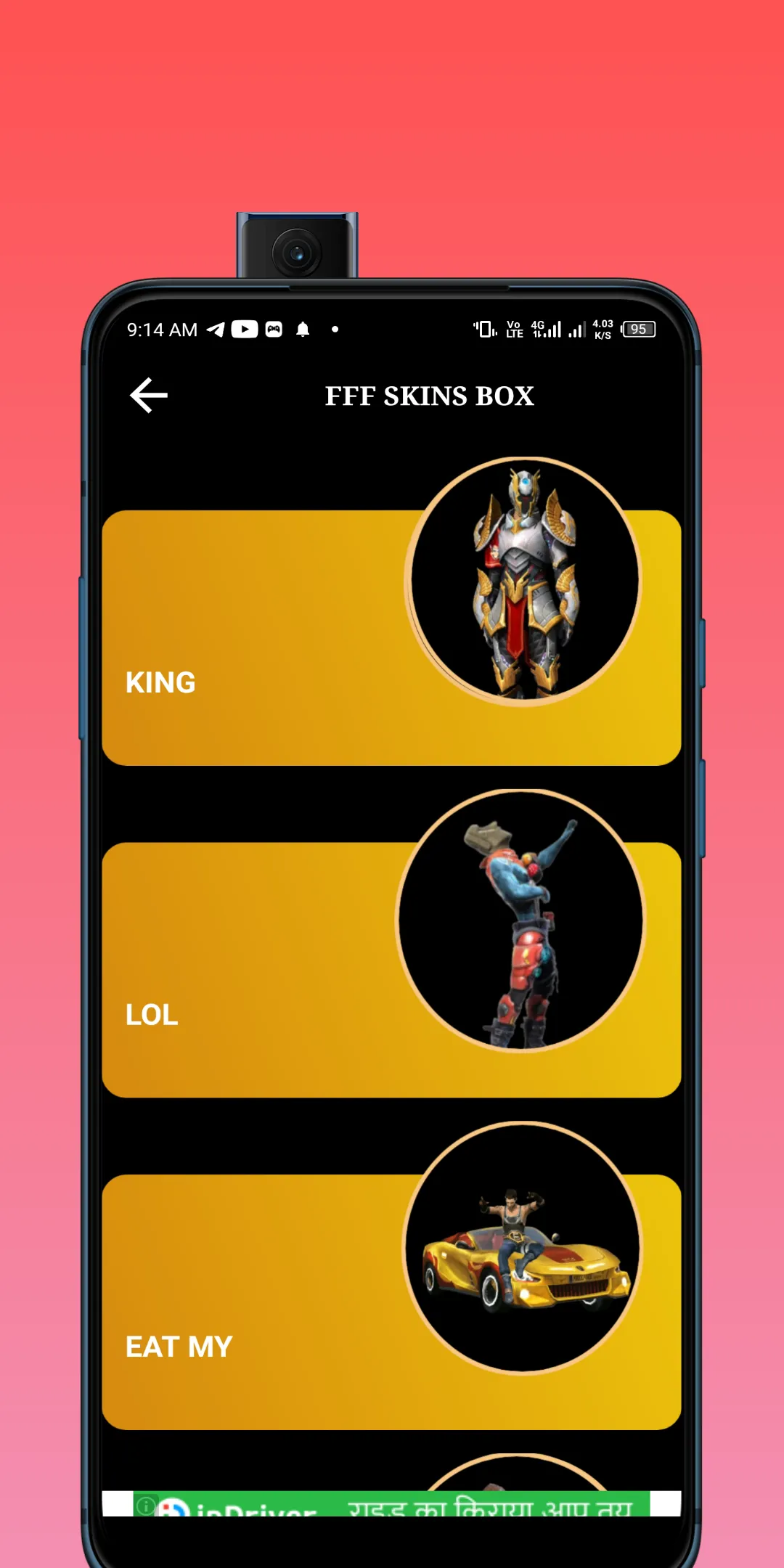 FFF Skins Box | Indus Appstore | Screenshot