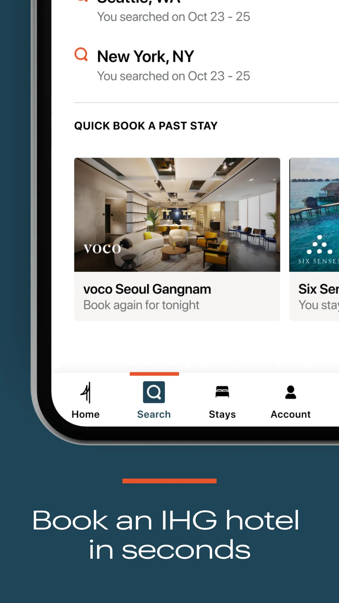 IHG One Rewards: Book Hotels | Indus Appstore | Screenshot
