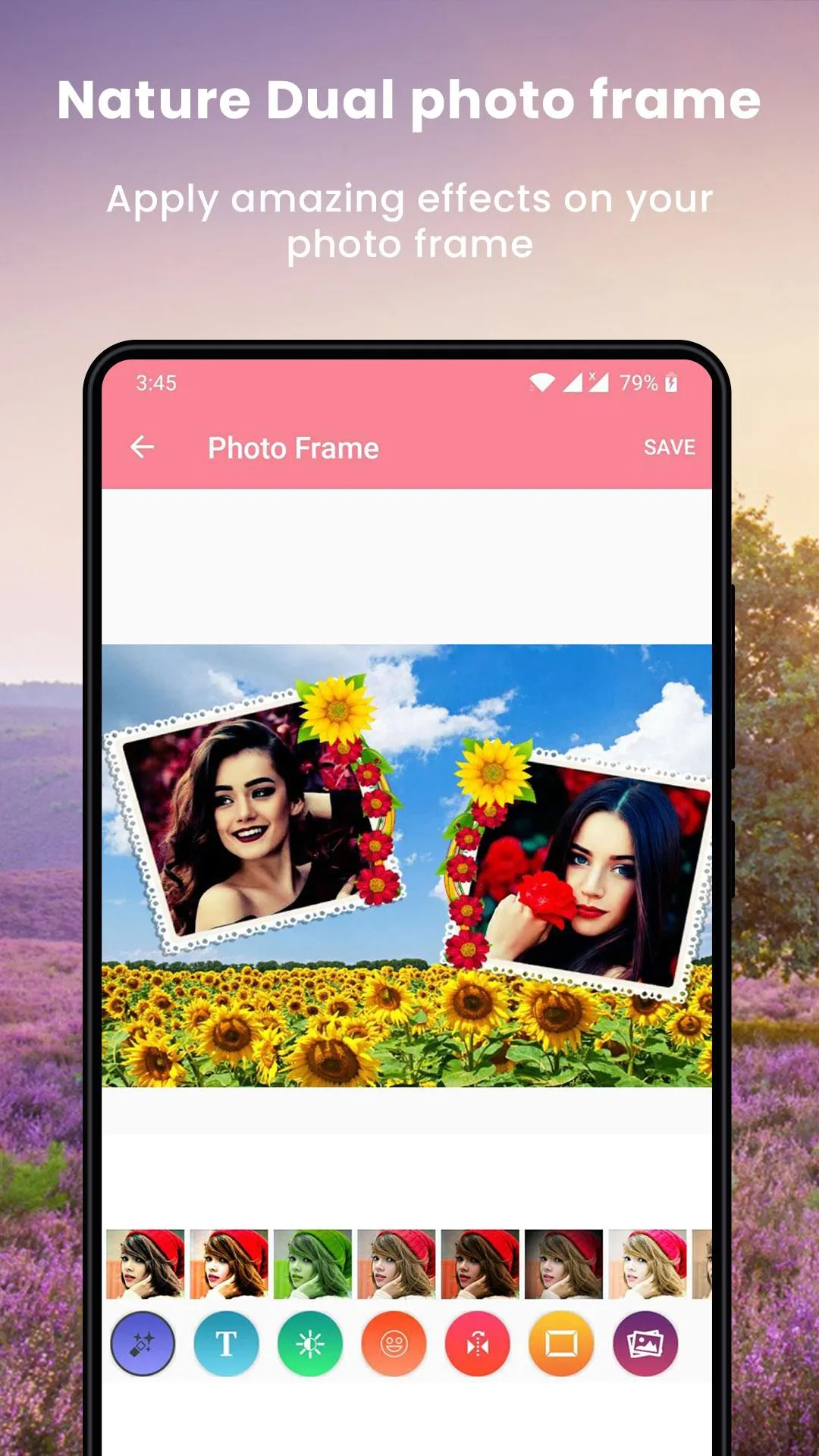 Nature Dual Photo Frame | Indus Appstore | Screenshot