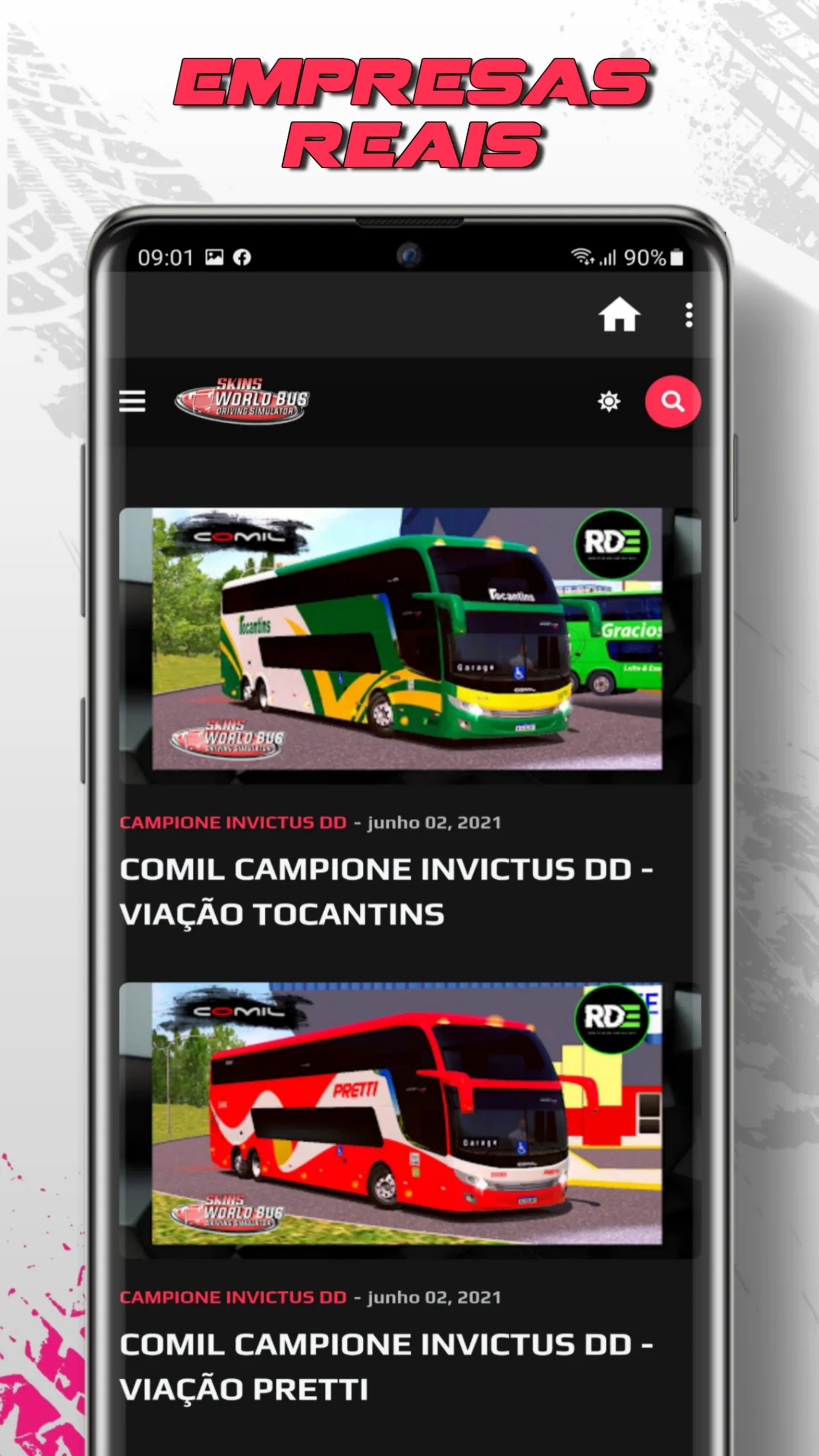 Skins World Bus Driving : ks | Indus Appstore | Screenshot