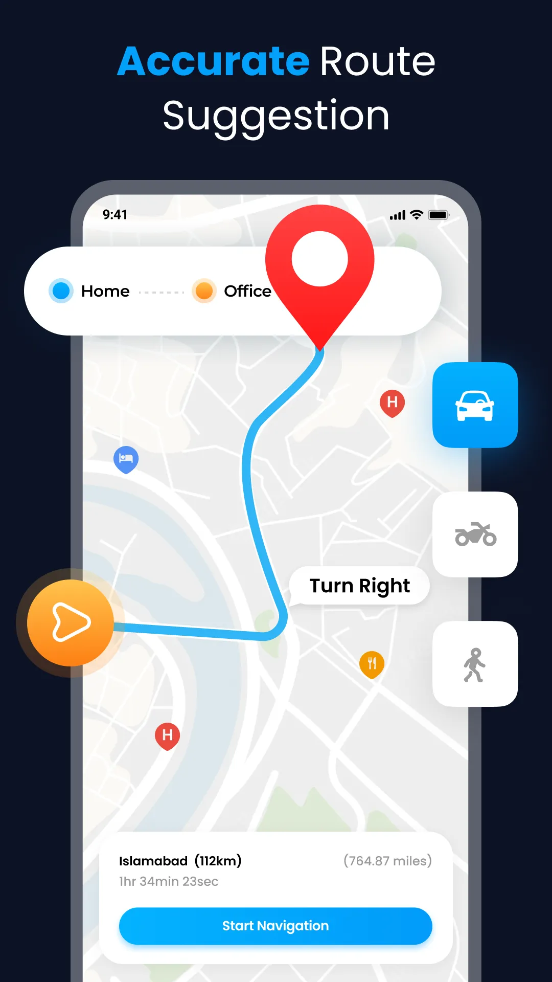 Voice GPS & Driving Directions | Indus Appstore | Screenshot