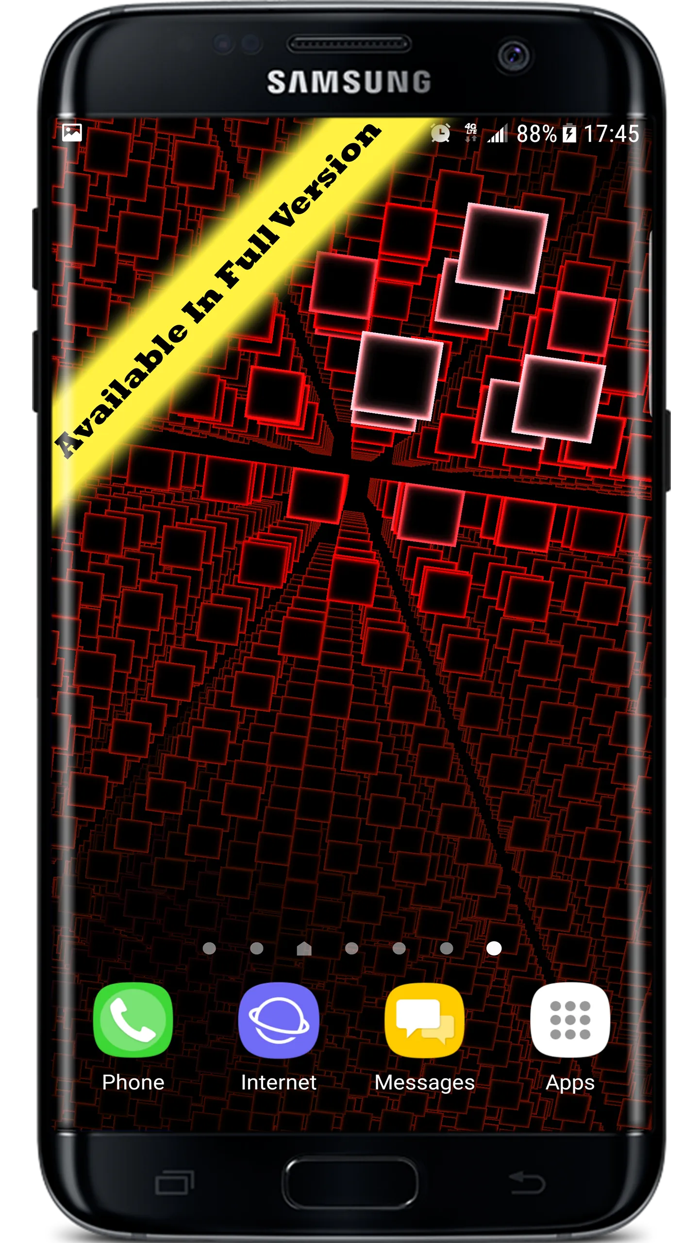 Infinity Parallax Squares 3D L | Indus Appstore | Screenshot