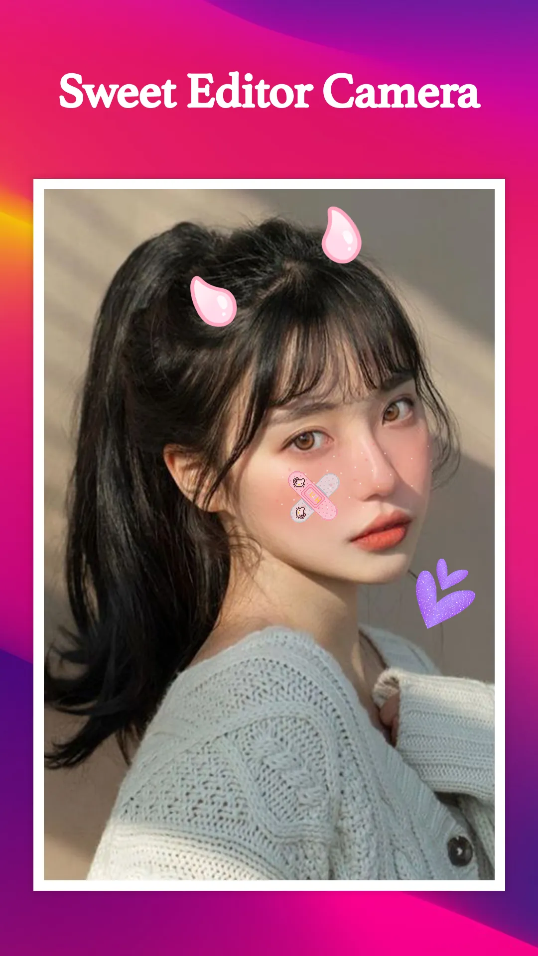 Sweet Editor Camera Lite | Indus Appstore | Screenshot