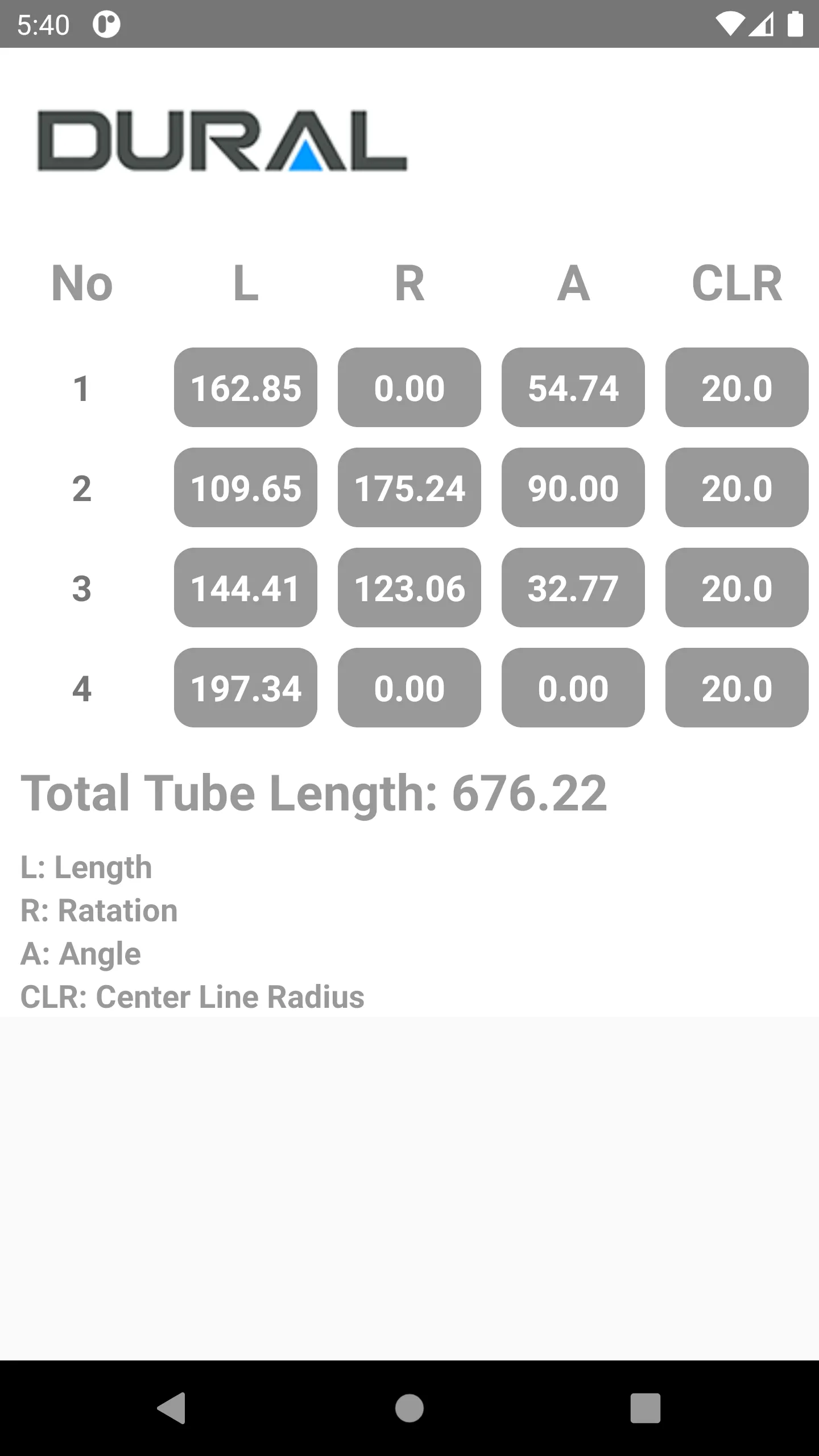 Dural Bend Tooling | Indus Appstore | Screenshot