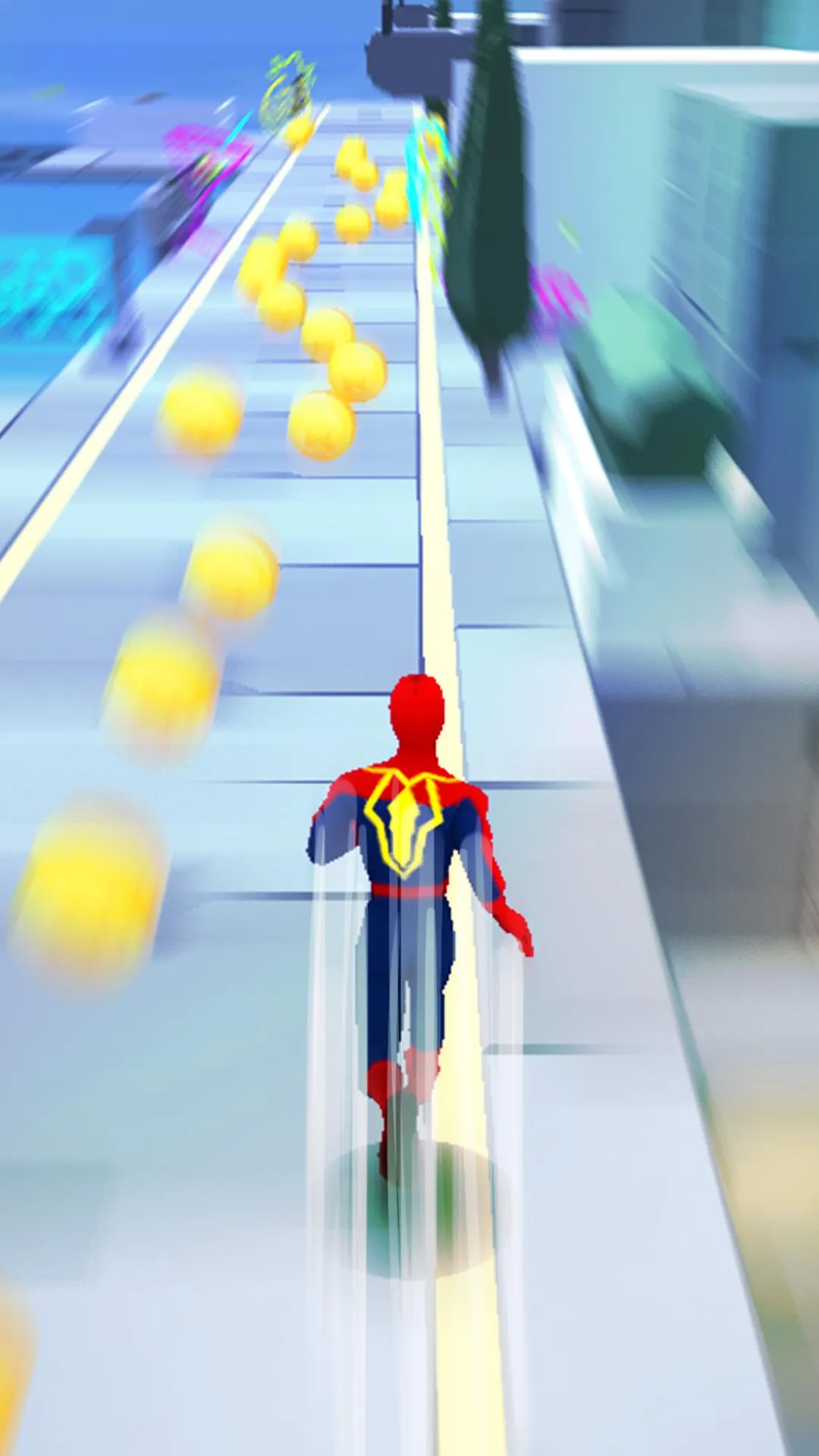 Superhero Fly: Sky Dance | Indus Appstore | Screenshot