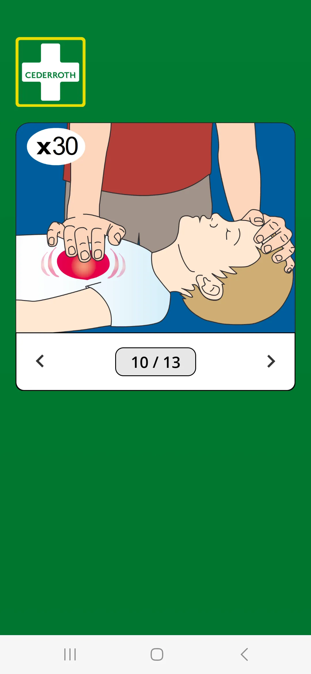 Cederroth First Aid | Indus Appstore | Screenshot