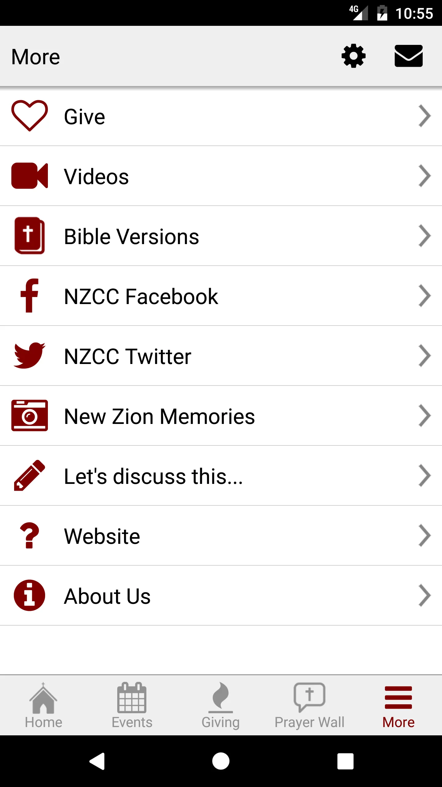 New Zion Community Church | Indus Appstore | Screenshot