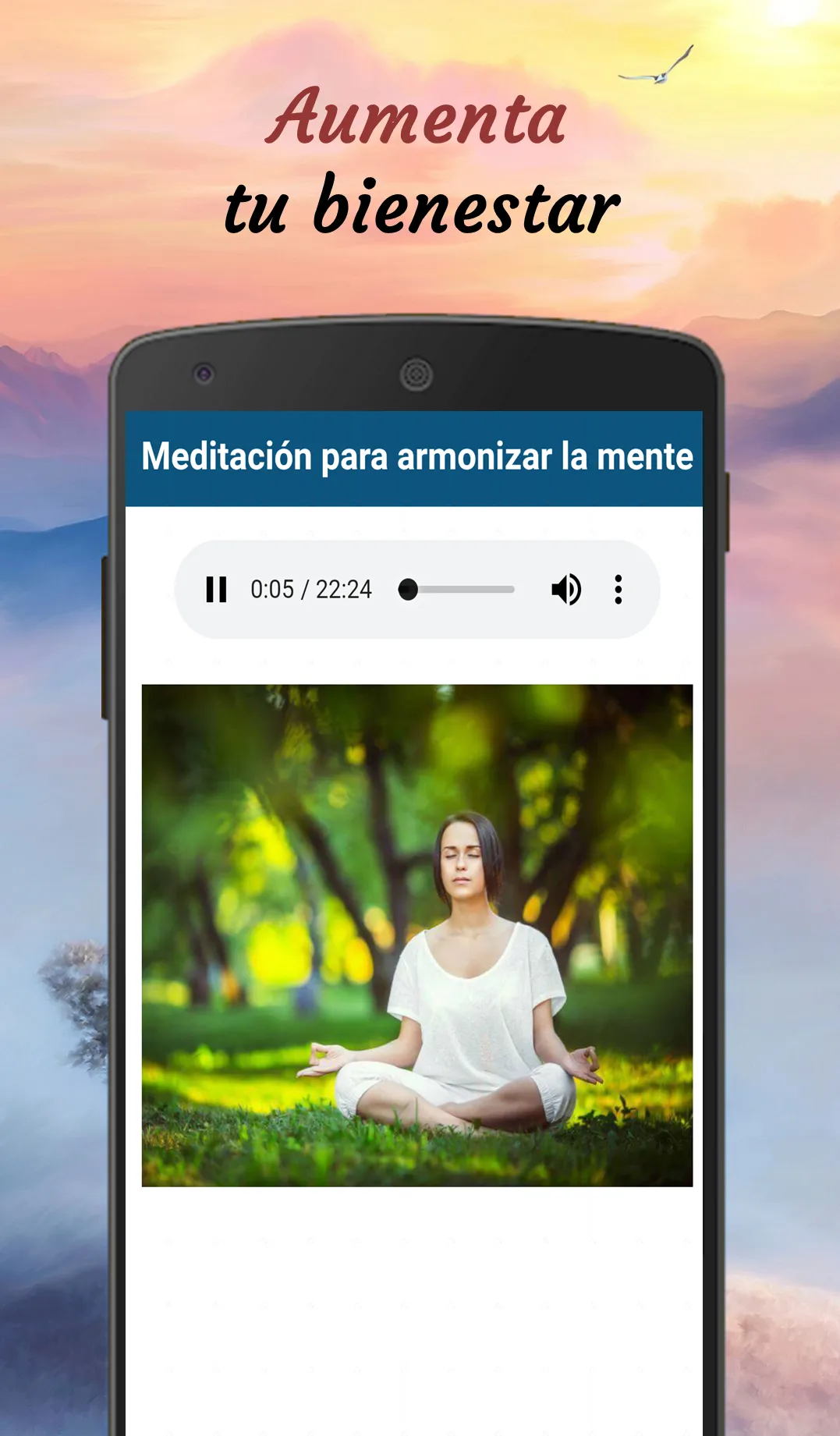 Meditación Guiada Relajante | Indus Appstore | Screenshot