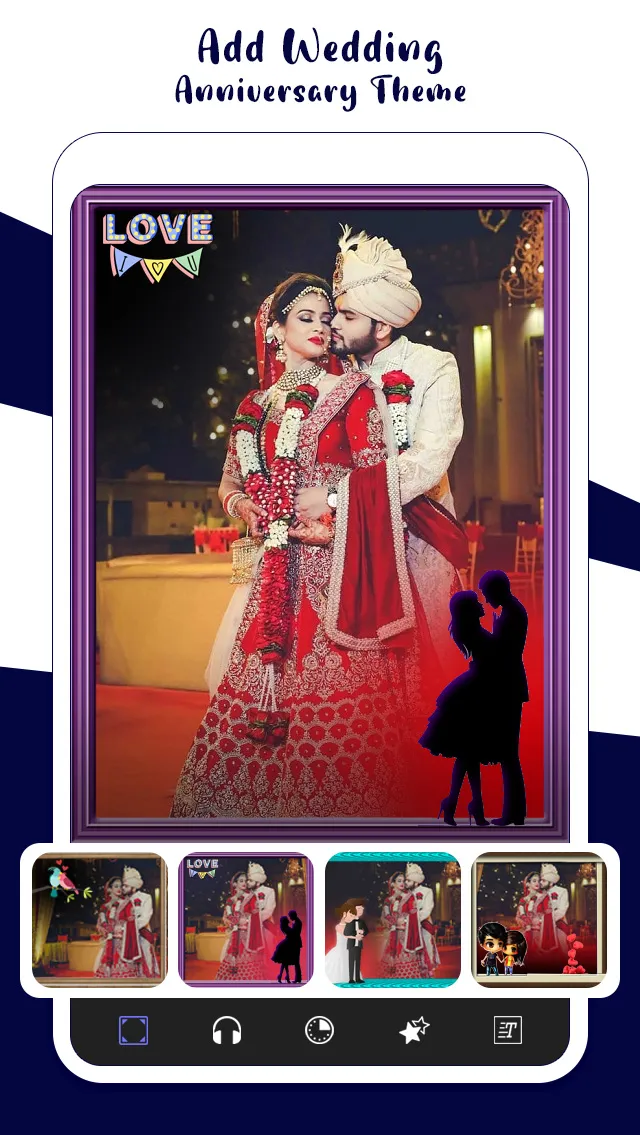 Wedding Anniversary VideoMaker | Indus Appstore | Screenshot