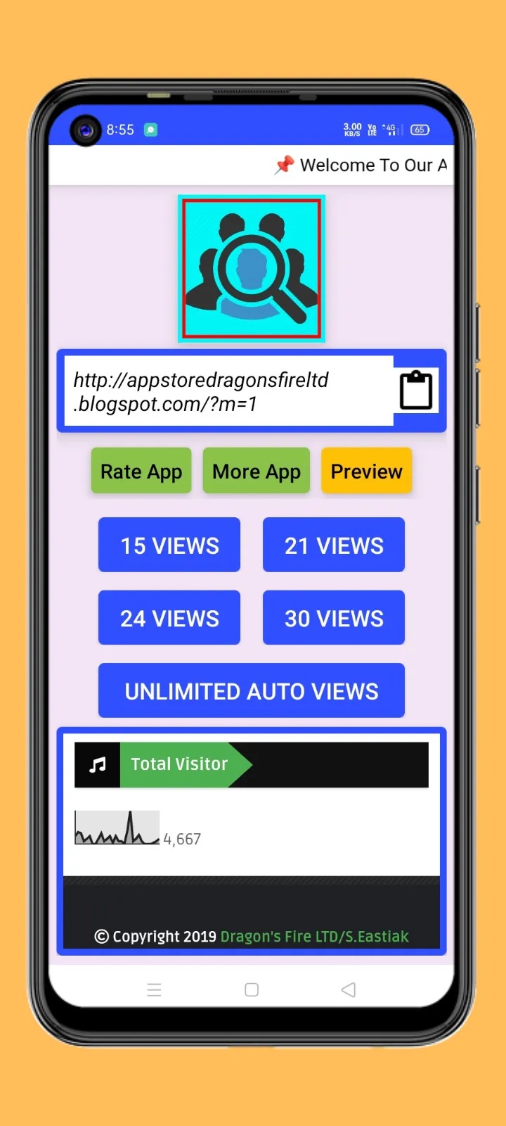 Website Traffic Browser | Indus Appstore | Screenshot