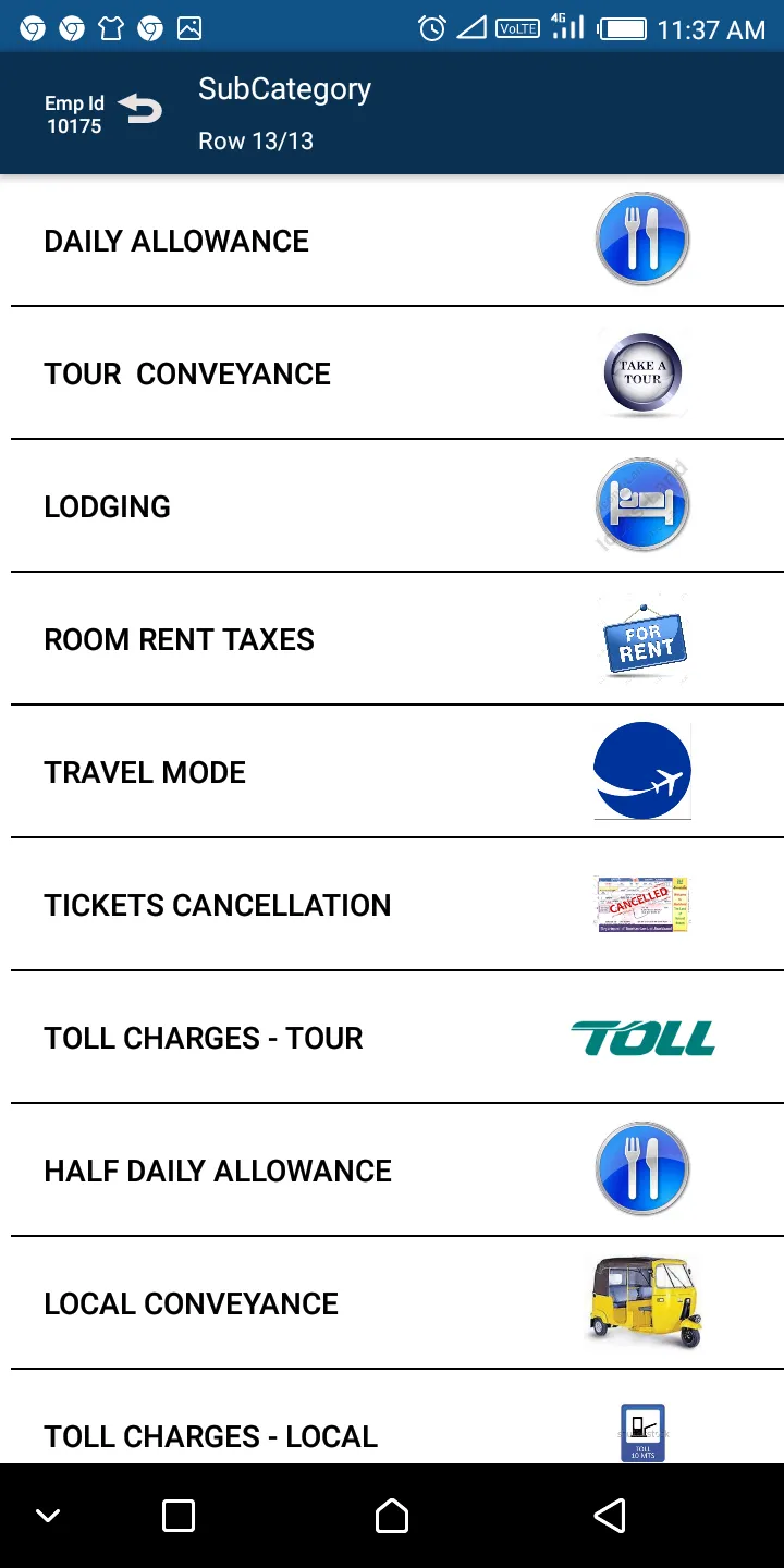 SFL Exp Reimbursement | Indus Appstore | Screenshot