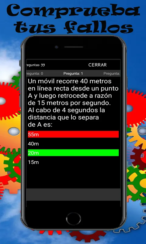 Test Psicotecnicos Oposiciones | Indus Appstore | Screenshot