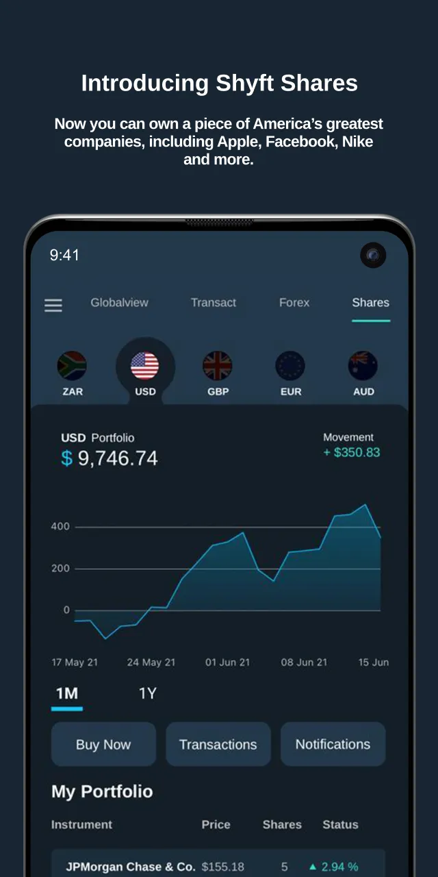 Shyft – Global Money App | Indus Appstore | Screenshot