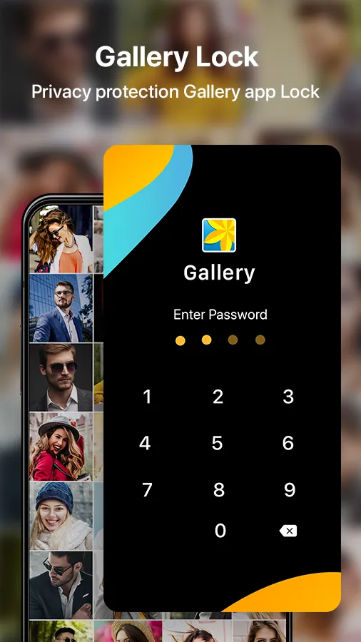 Gallery photo: Gallery lock | Indus Appstore | Screenshot