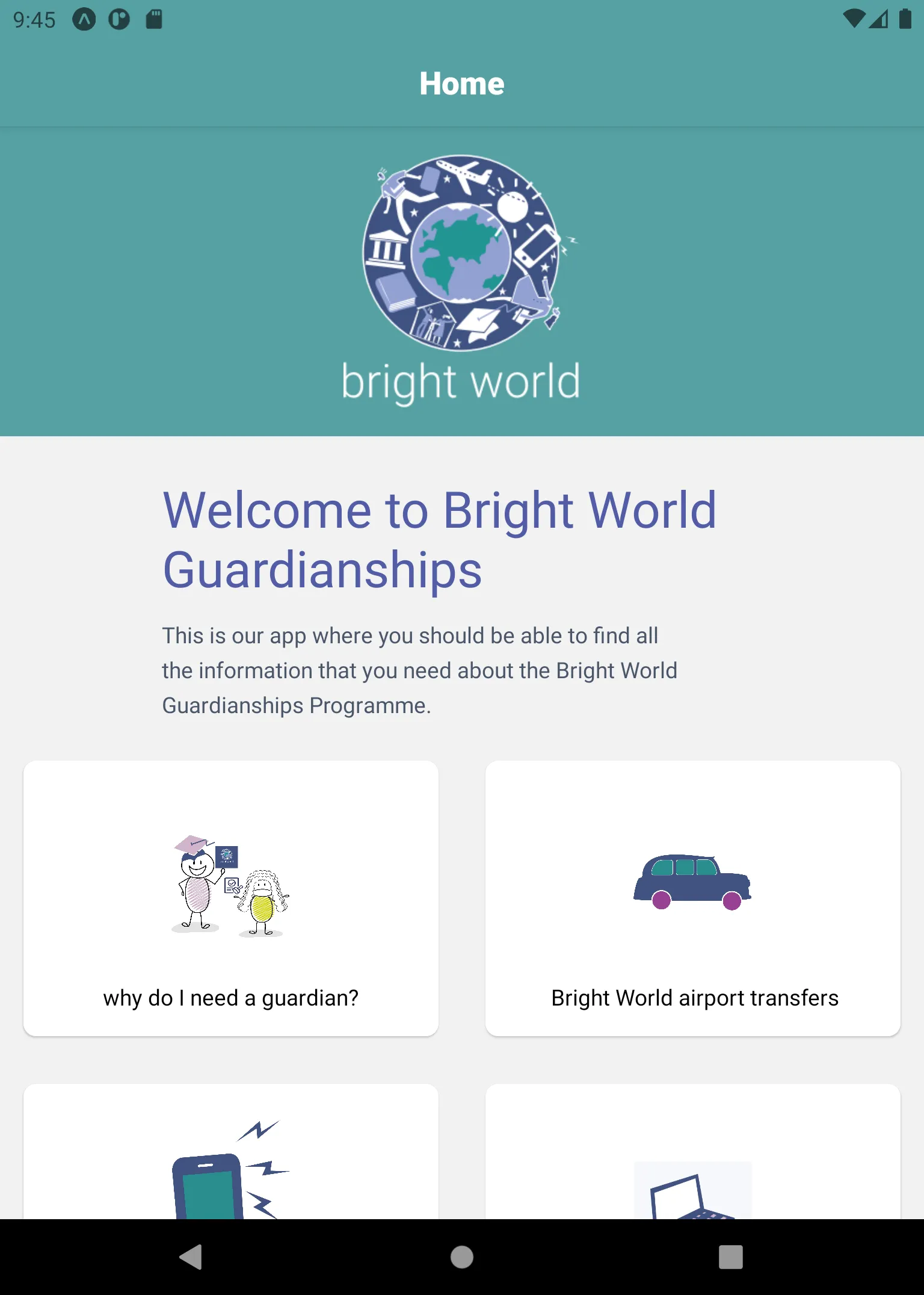 Bright World Guardianship Stud | Indus Appstore | Screenshot