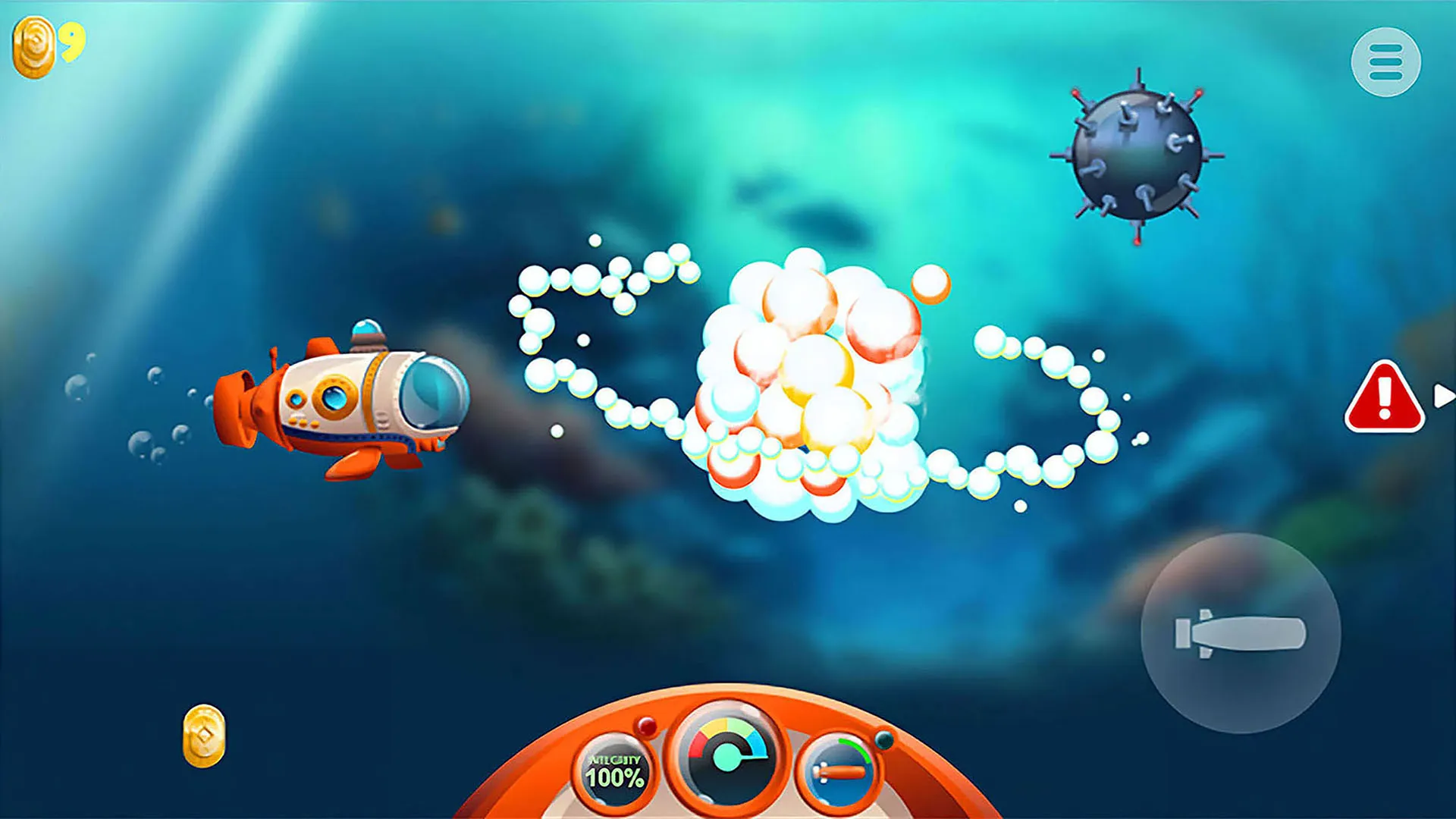 Sea Quest Submarine Game | Indus Appstore | Screenshot